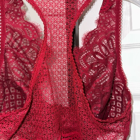 Victoria’s Secret unlined lace up bralette size Med - Picture 4 of 12